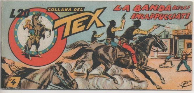Comic E00275: Collana del Tex L20 nº 4. La Banda degle Incappucciati