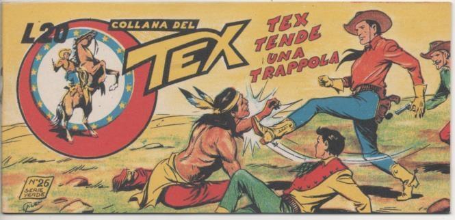 Comic E00367: Collana delTex L20 nº 26. Tex Tende una Tramppola