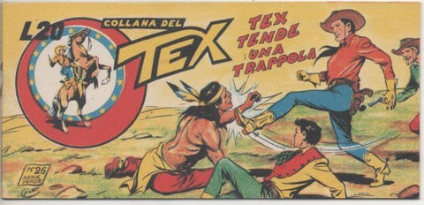 Comic E00367: Collana delTex L20 nº 26. Tex Tende una Tramppola
