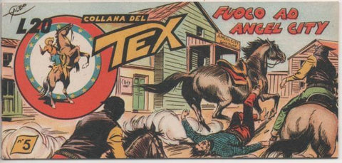 Comic E00276: Collana del Tex L20 nº 5. Fuogo ad Angel City