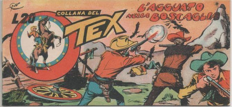 Comic E00278: Collana del Tex L20 nº 7. L'Agguato nella Boscaglia