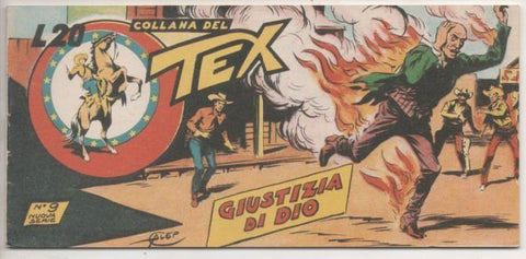 Comic E00304: Collana del Tex L20 nº 9 Nuova Serie. Giustizia di Dio