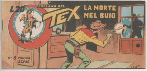 Comic E00298: Collana del Tex L20 nº 3 Nuova Serie. La morte nel Buio