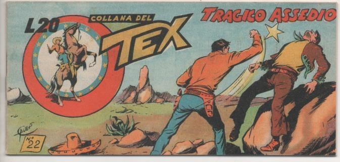 Comic E00293: Collana del Tex L20 nº 22. Tragico Assedio