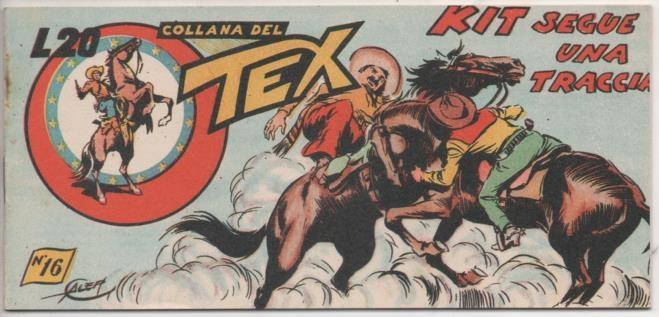 Comic E00287: Collana del Tex L20 nº 16. Kit Segue una Traccia