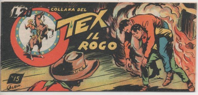 Comic E00286: Collana del Tex L20 nº 15. Il Rogo
