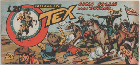 Comic E00283: Collana del Tex L20 nº 12. Sulle Soglie dell' Inferno 