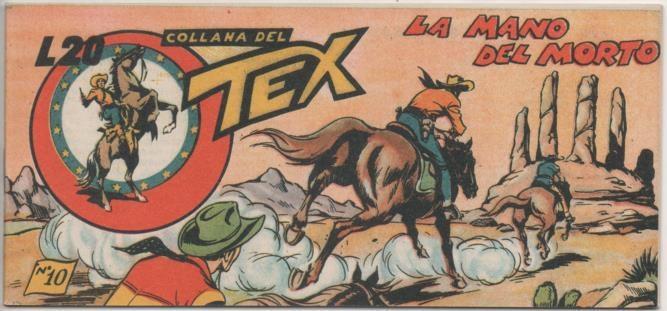Comic E00281: Collana del Tex L20 nº 10. La Mano del Morto