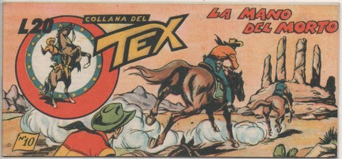 Comic E00281: Collana del Tex L20 nº 10. La Mano del Morto