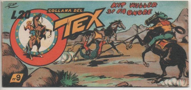 Comic E00280: Collana del Tex L20 nº 9. Kit Willer si fa onore