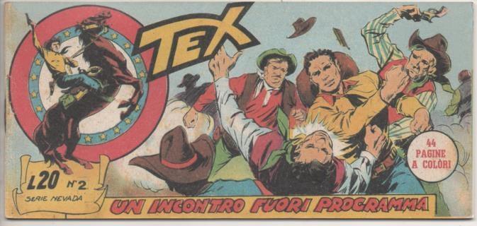 Comic E00448: Collada del Tex L20 nº 2 Serie Nevada. Un Incontro Fuori Programma
