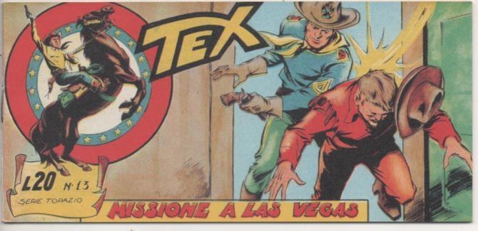 Comic E00444: Collana del Tex L20 nº 13 Serie Topazio. Missione a Las Vegas