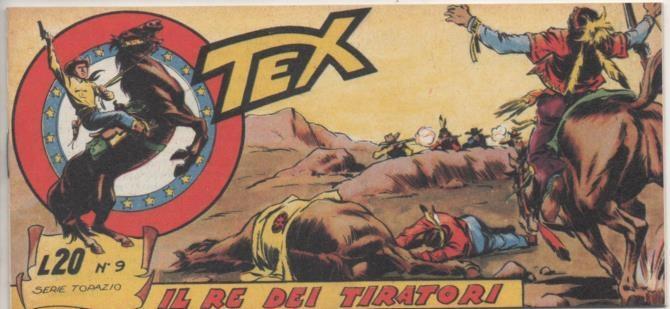 Comic E00440: Collana del Tex L20 nº 9 Serie Topazio. Il Re dei Tiratori