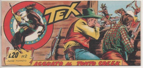 Comic E00433: Collana del Tex L20 nº 2 Serie Topazio