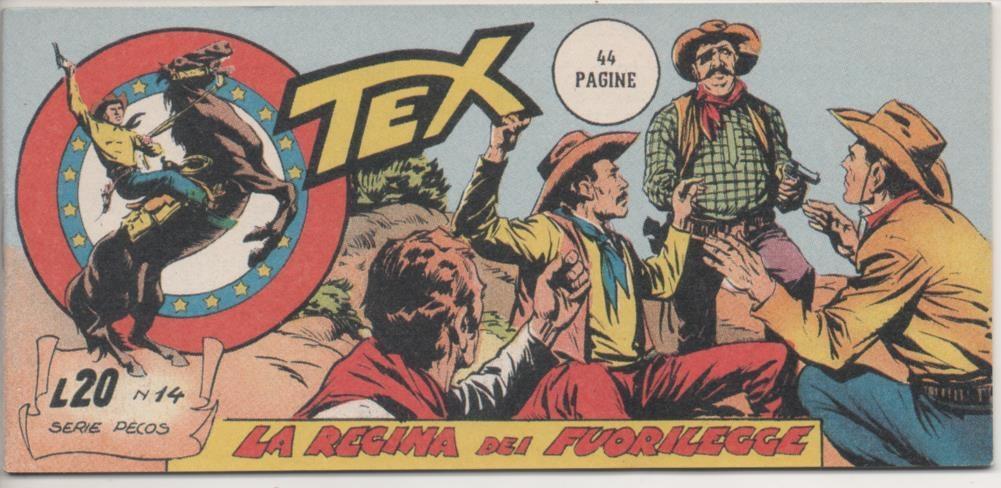Comic E00487: Collana del Tex L20 Serie Pecos. La Regina dei Fuorilegge