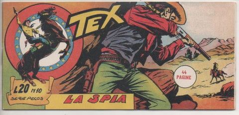 Comic E00483: Collana del Tex L20 nº 10 Serie Pecos. La Spia 