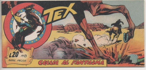 Comic E00481: Collana del Tex L20 nº 8 Serie Pecos. Caccia al Fantasma