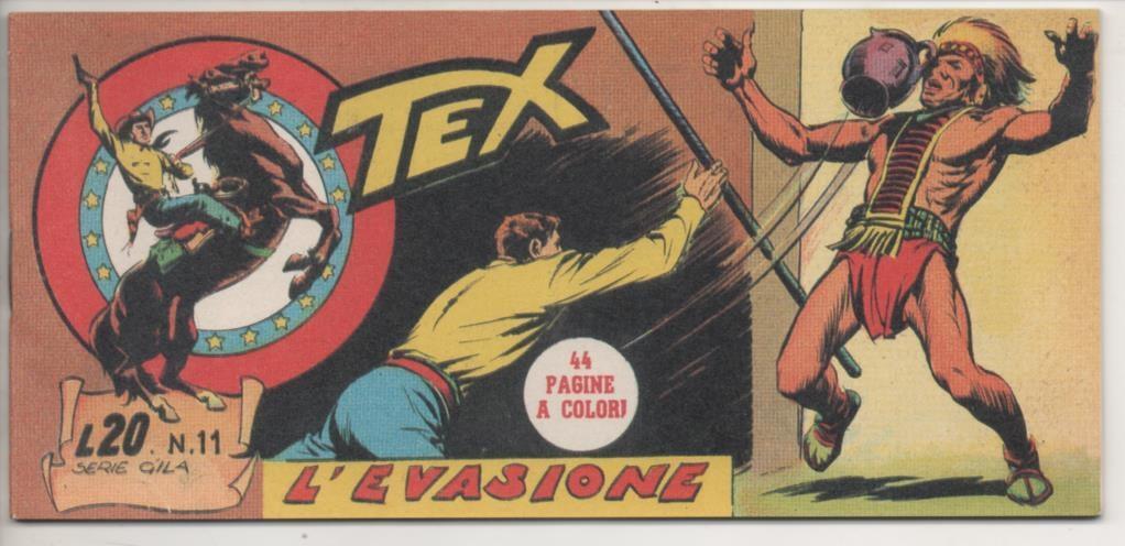 Comic E00472: Collada del Tex L20 nº 11 Serie Gila. L'Evasione