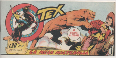 Comic E00463: Collada del Tex L20 nº 2 Serie Gila. La Mesa Misteriosa