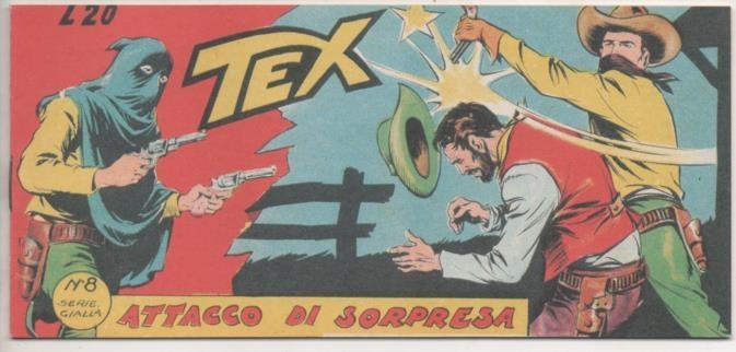 Comic E00421: Collana del Tex L20 nº 8 Serie Giaala. Attacco di Sorpresa