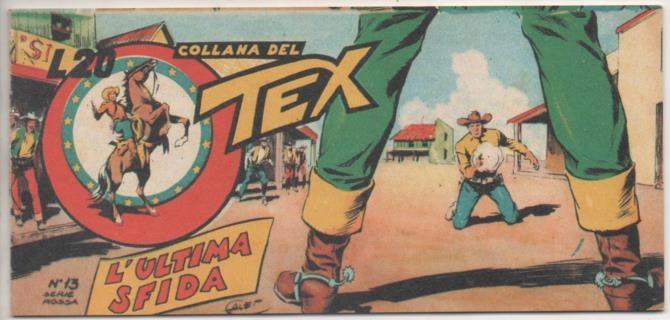 Comic E00402: Collada del Tex L20 nº 13 Serie Rossa. L'Ultima Sfida