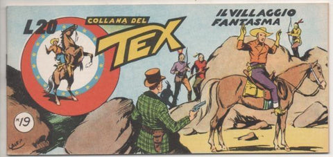 Comic E00087: Collana del Tex L20 nº 19. Il Villaggio Fantasma