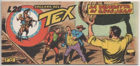 Comic E00083: Collana del Tex L20 nº 15. La Vendetta di Gros-Jean