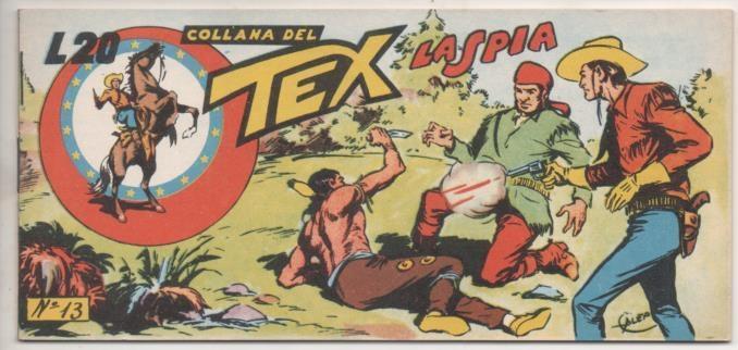 Comic E00081: Collana del Tex L20 nº 13. La Spia