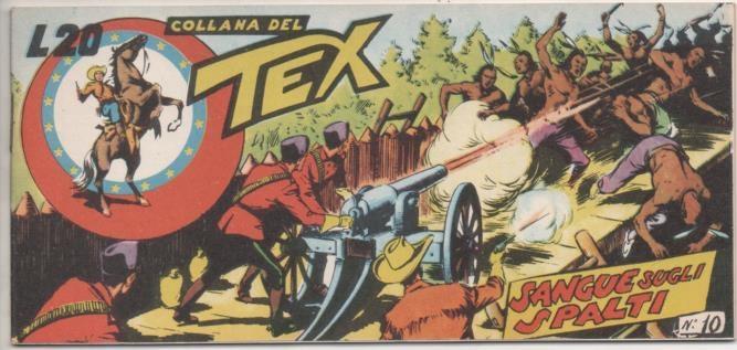 Comic E00078: Collana del Tex L20 nº 10. Sangue sugli Spalti