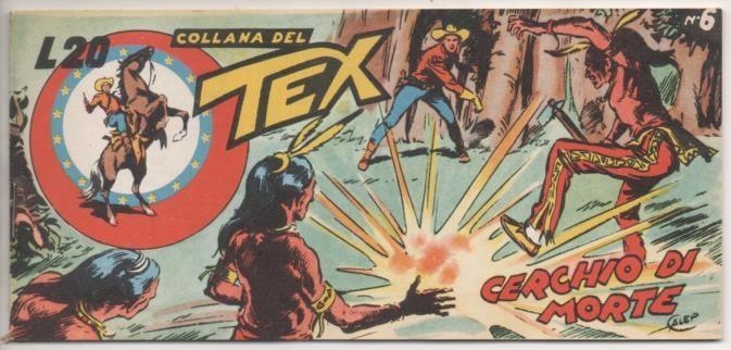 Comic E00074: Collana del Tex L20 nº 6. Cerchio di Morte 