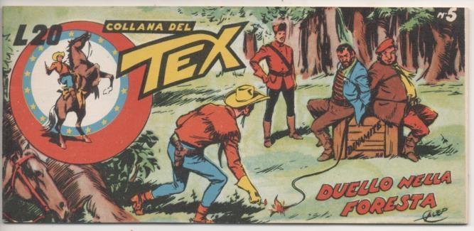 Comic E00073: Collana del Tex L20 nº 5 . Duello nella Foresta
