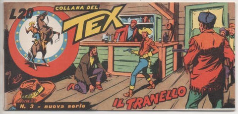 Comic E00071: Collana del Tex L20 nº 3 Nuova serie. Il Tranello