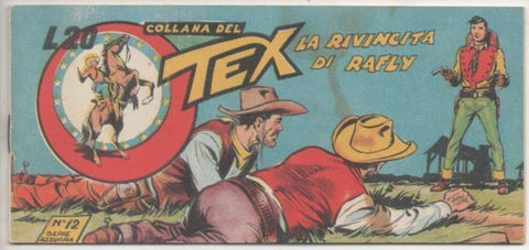 Comic E00066: Collana del Tex L20 nº 12 Serie Azzurra. La Rivincita di Rafly