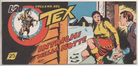 Comic E00093: Collana del Tex L20 nº 25. Intrighi nella Notte