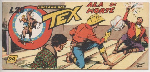 Comic E00096: Collana del Tex L20 º 28. Ala di Morte