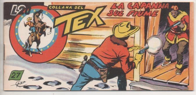 Comic E00095: Collana del Tex L20 nº 27. La Campanna sul Fiume
