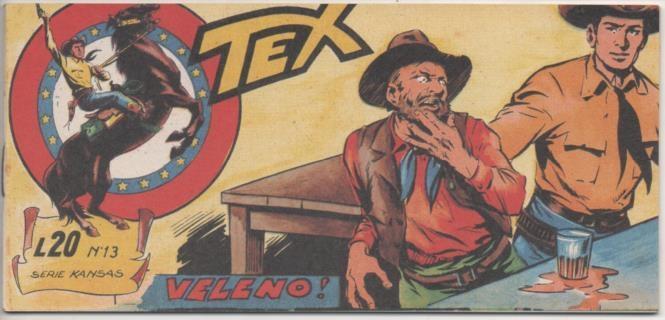 Comic E00013: Tex L20 nº 13 Serie Kansas, Veleno!