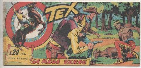 Comic E00004: Tex L20 nº 4 Serie Kansas, La Mesa Verde 32 pag 