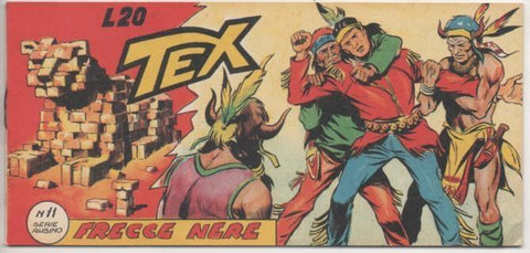 Comic E00032: Tex L20 nº 11 Serie Rubino. Frecce Nere
