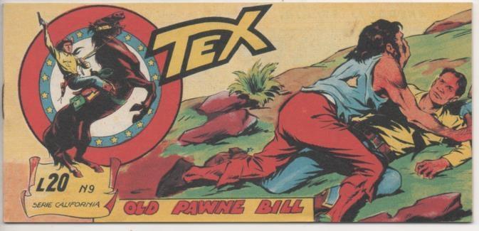 Comic E00048: Collana del Tex L20 nº 9 Serie California. Old Pawnw Ball