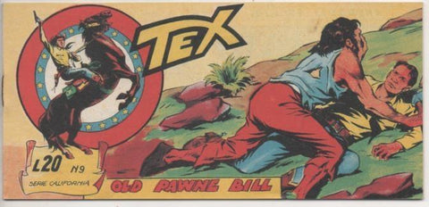Comic E00048: Collana del Tex L20 nº 9 Serie California. Old Pawnw Ball