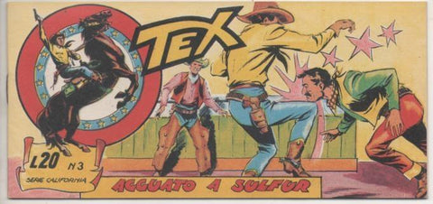 Comic E00042: Collana del Tex L20 nº 3 Serie California. Agguato a Sulfur