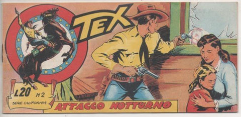 Comic E00041: Tex L20 nº 2 Serie California. Attacco Notturno
