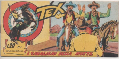 Comic E00040: Tex L20 nº 1 Serie California. I Cavalleri della Notte