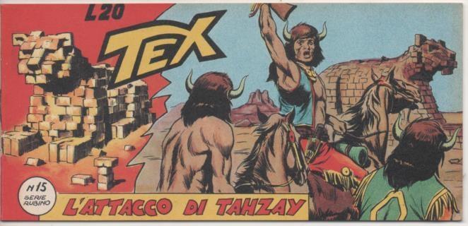 Comic E00036: Tex L20 nº 15 Serie Rubino. L'Atracco 1di Tahzay