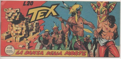 Comic E00033: Tex L20 nº 12 Serie Rubino. La Danza Della Morte 
