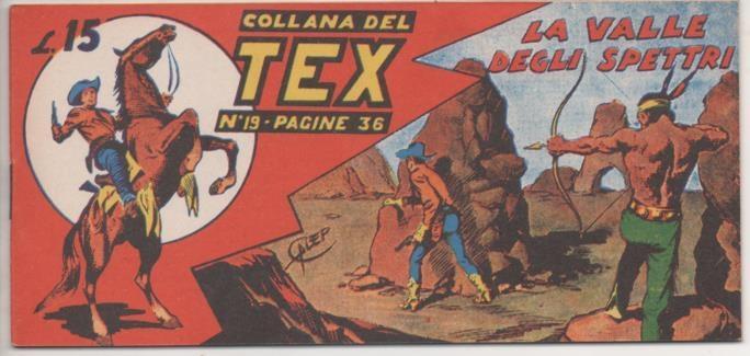 Comic E00240: Callana del Tex L15 nº 19. La Valle degli Spettri