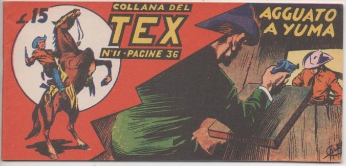 Comic E00232: Callana del Tex L15 nº 11. Agguato a Yuma