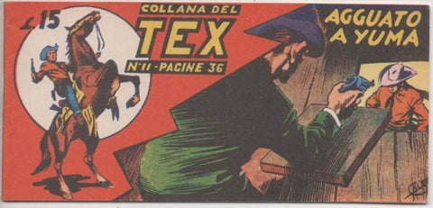 Comic E00232: Callana del Tex L15 nº 11. Agguato a Yuma