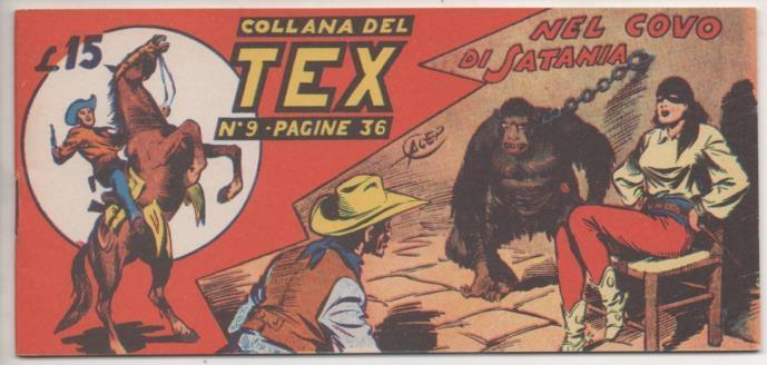 Comic E00230: Callana del Tex L15 nº 9. Nel Covo di Satania